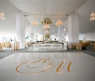 dance floor vinyl wrap